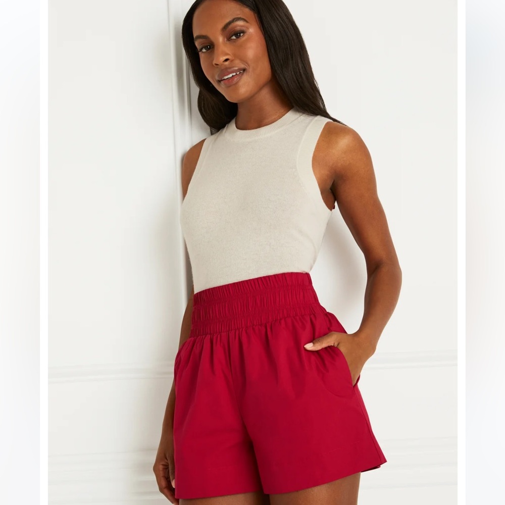 NWT Hill House Home Livie Nap Shorts Red sz Medium